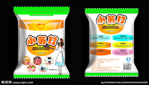 膨化食品苏打包装图图片